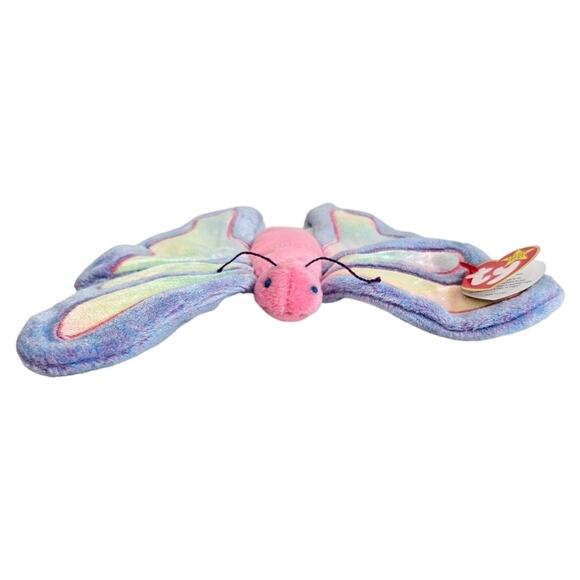 Ty Vintage Flitter the Butterfly Beanie Baby Tush Tag 1999 - Picture 8 of 10